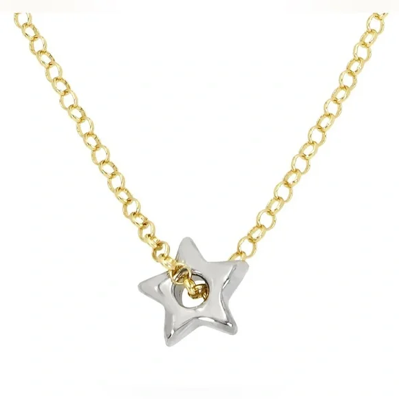 Steve Madden Puffy Star Pendant - Picture 2 of 3
